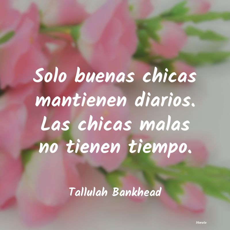frases de Tallulah Bankhead