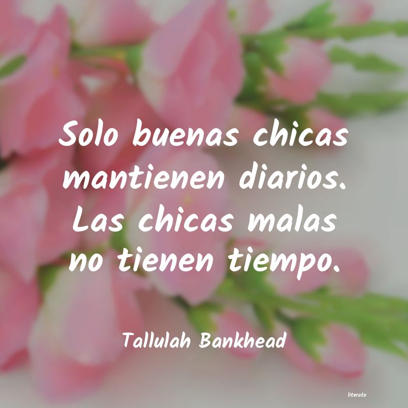 Frases de Tallulah Bankhead