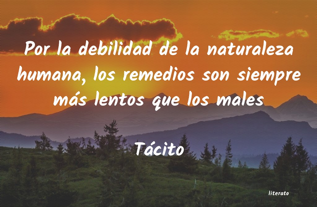 Frases de Tácito