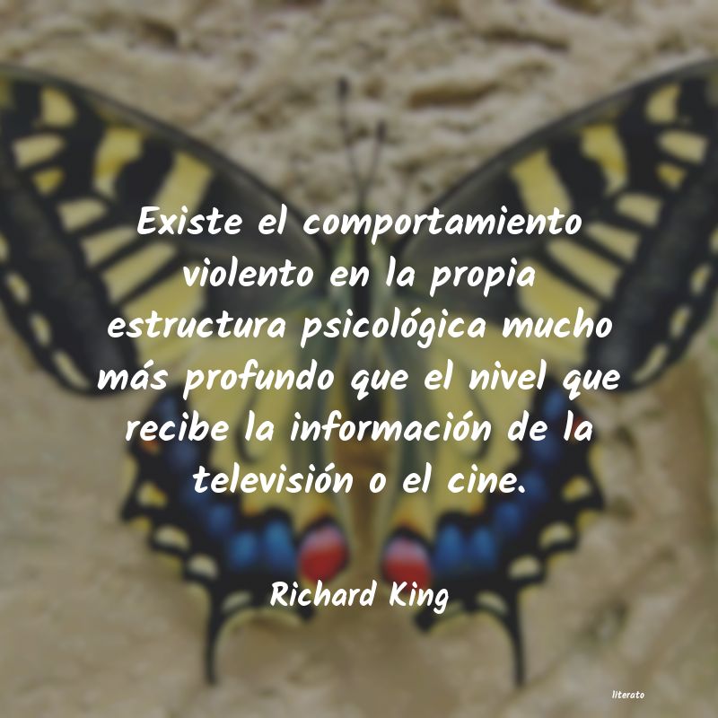 Frases de Richard King