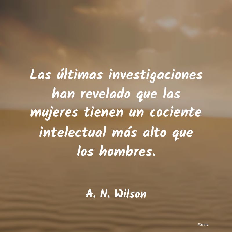 Frases de A. N. Wilson