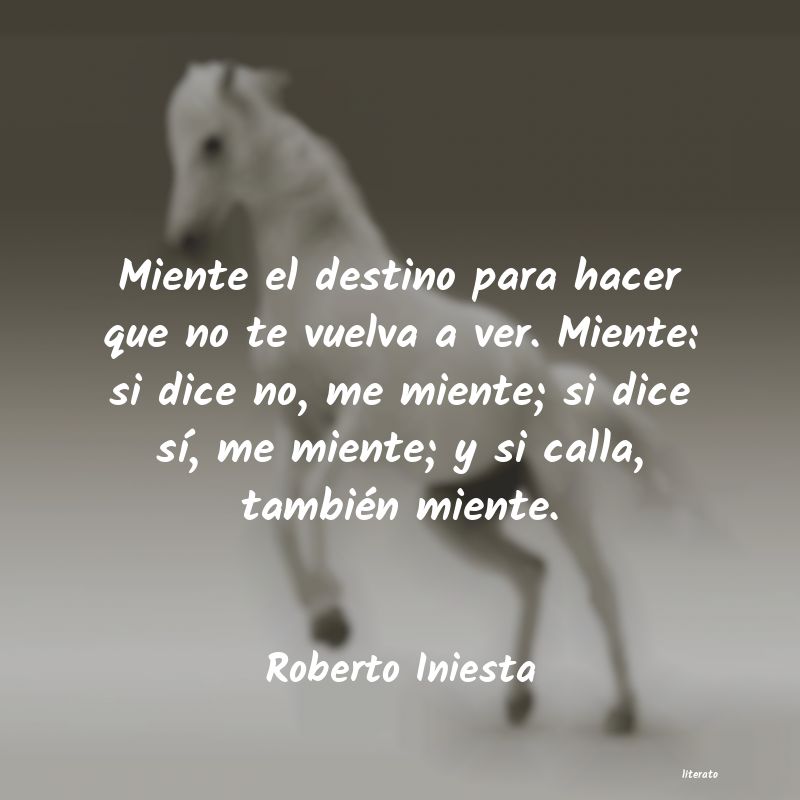 frases de Roberto Iniesta