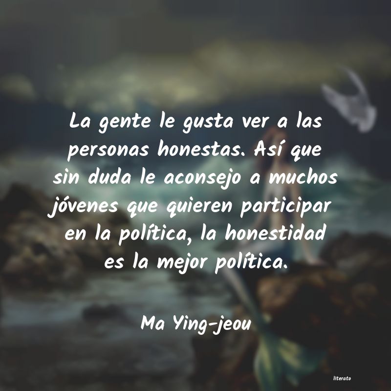 Frases de Ma Ying-jeou