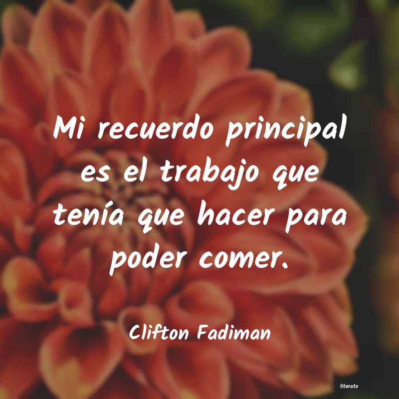 Frases de Clifton Fadiman