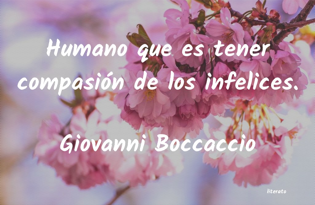 Frases de Giovanni Boccaccio