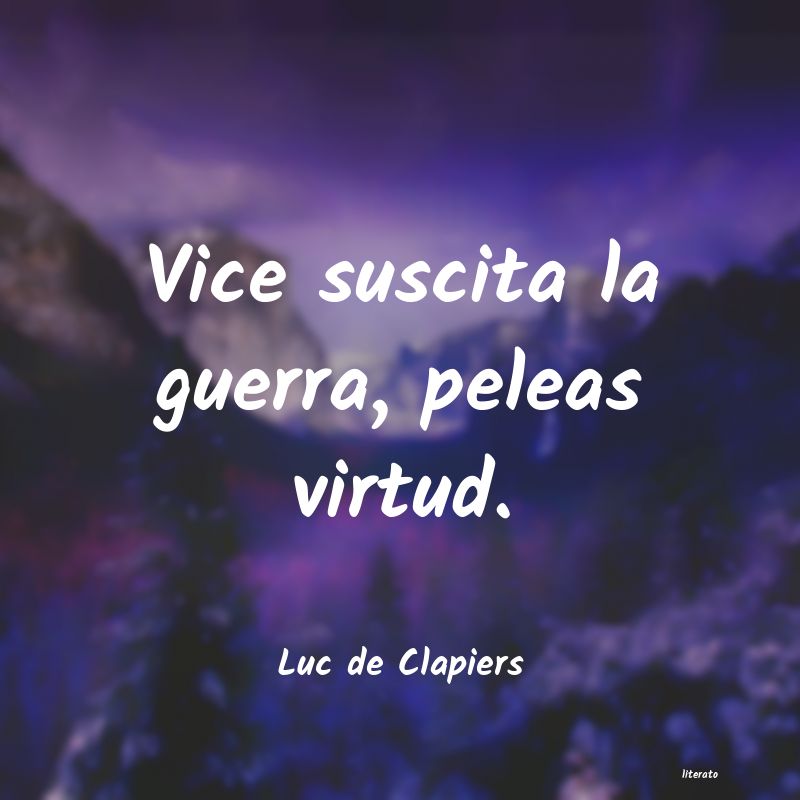 Frases de Luc de Clapiers