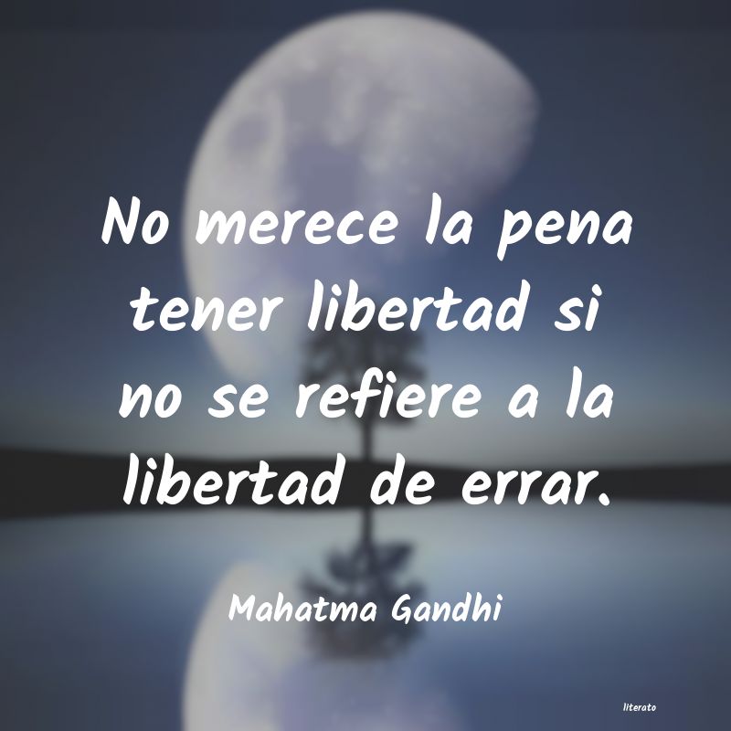 Frases de Mahatma Gandhi