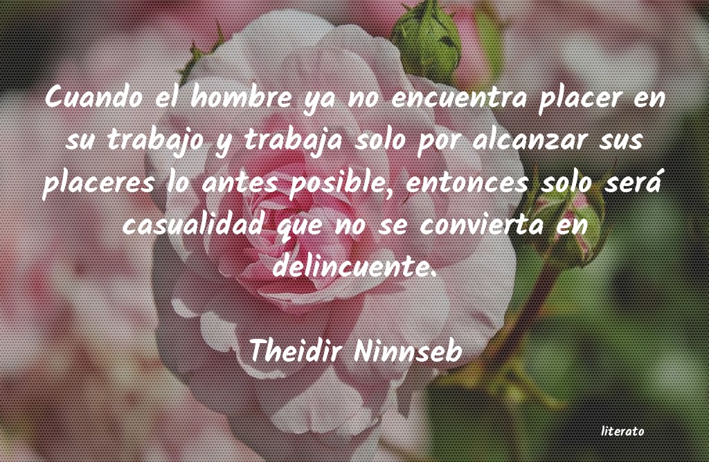 frases de Theidir Ninnseb