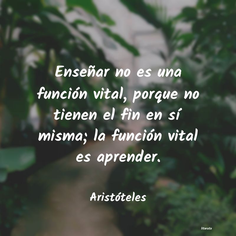 Frases de Aristóteles