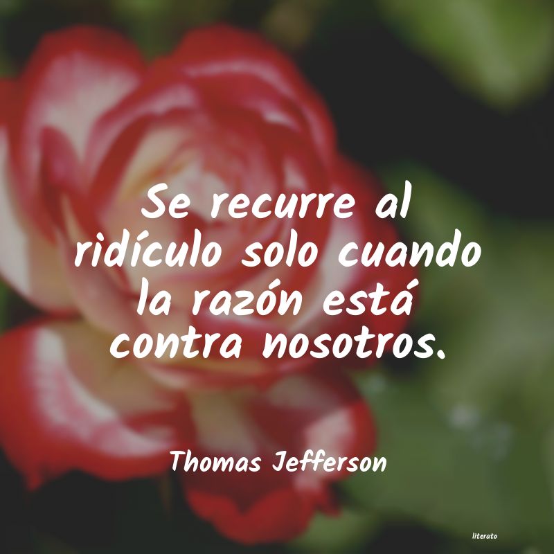 Frases de Thomas Jefferson