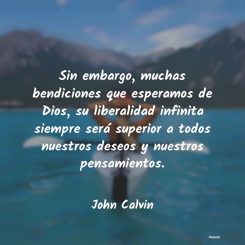 Frases de John Calvin