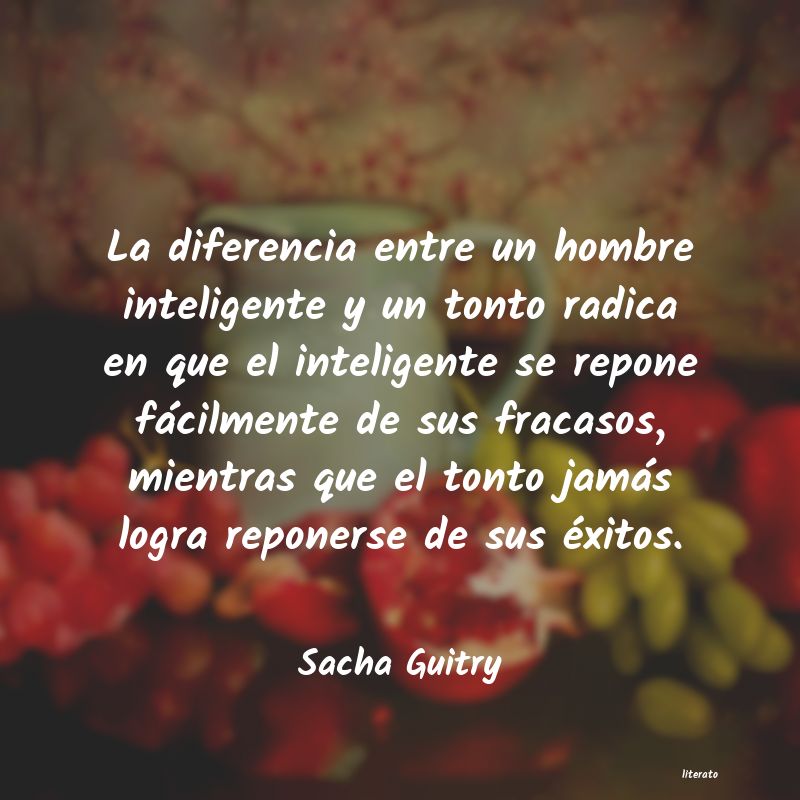 frases de Sacha Guitry