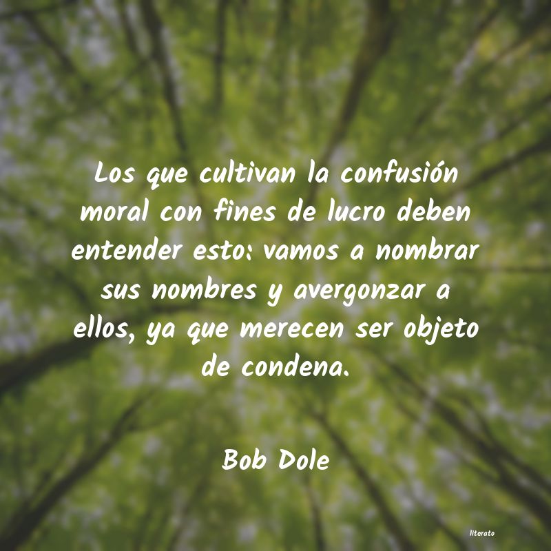 Frases de Bob Dole