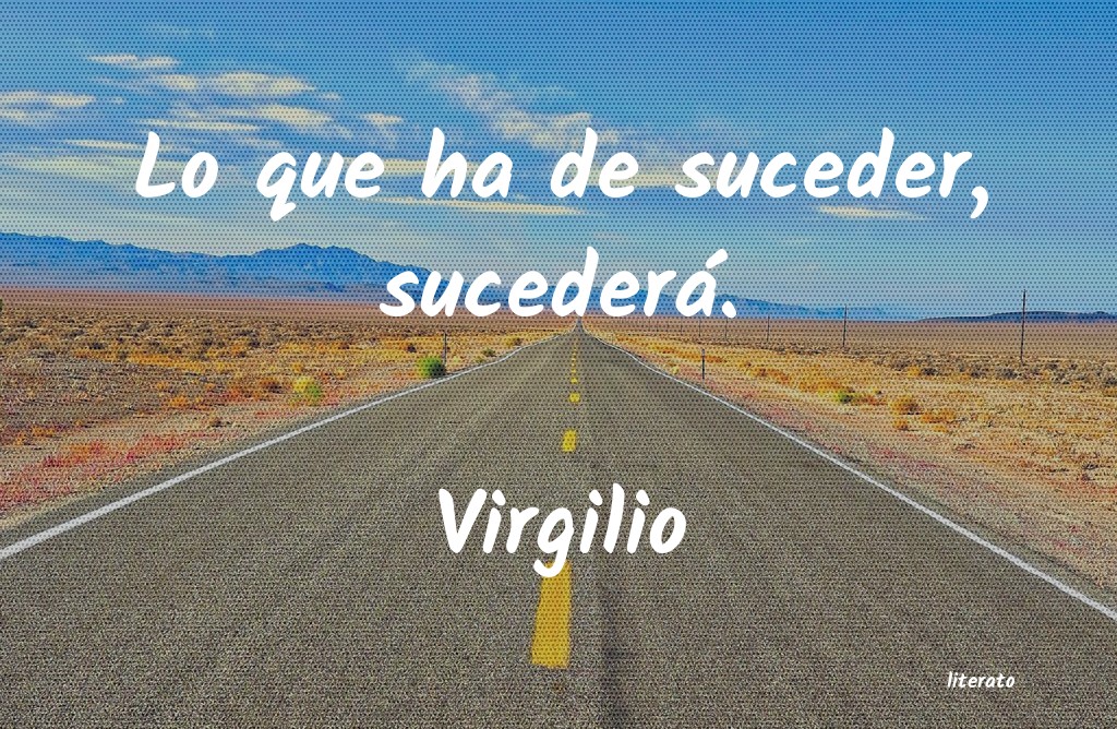 frases de Virgilio
