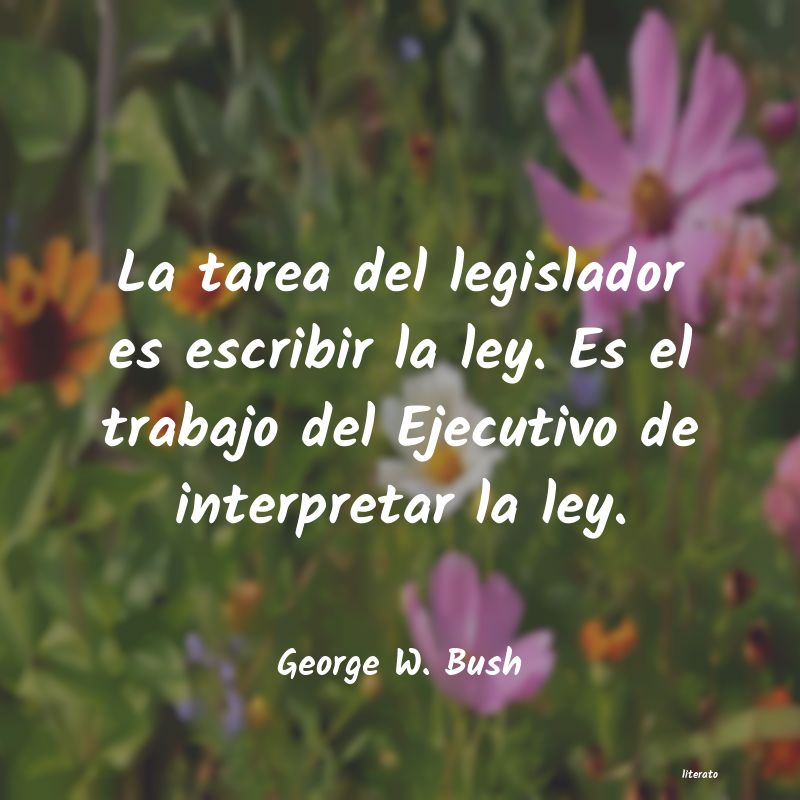 frases de George W. Bush