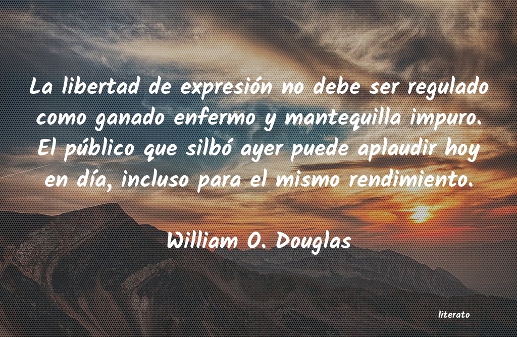 Frases de William O. Douglas