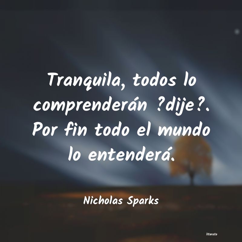 Frases de Nicholas Sparks