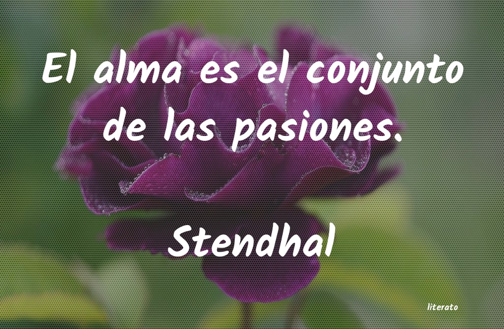 Frases de Stendhal