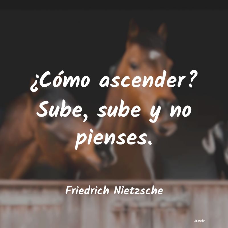 Frases de Friedrich Nietzsche