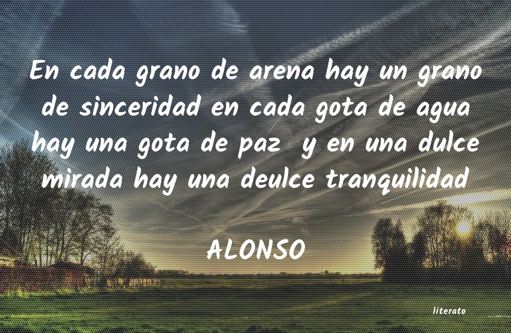 Frases de ALONSO