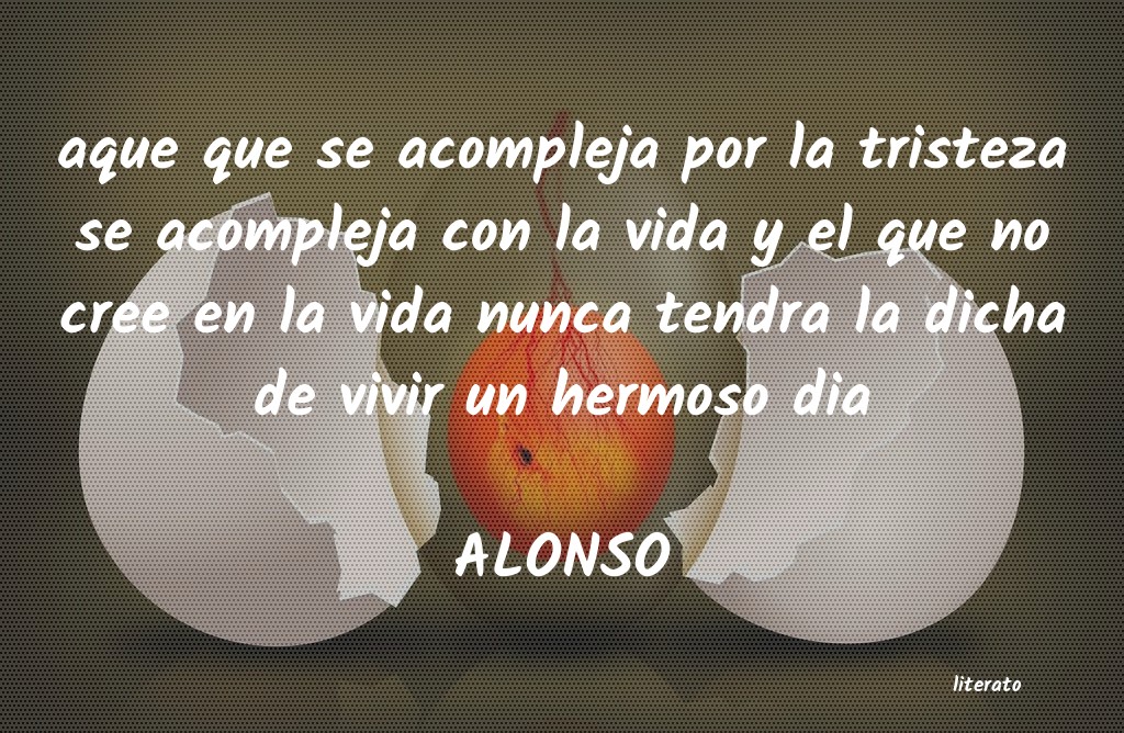 Frases de ALONSO