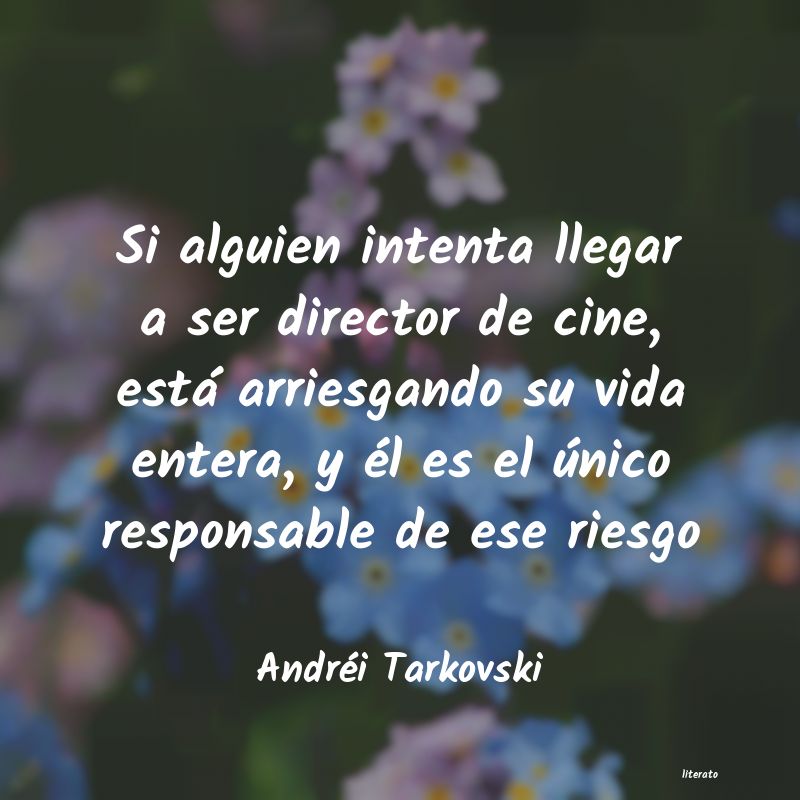 Frases de Andréi Tarkovski