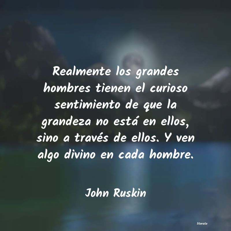 frases de John Ruskin