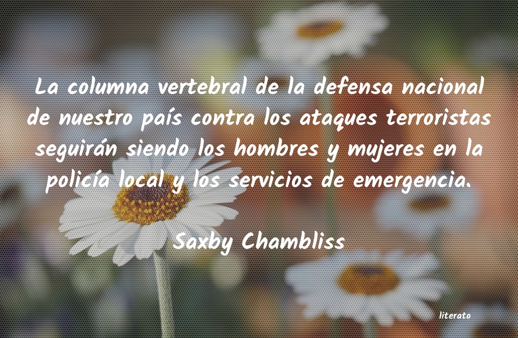 frases de Saxby Chambliss