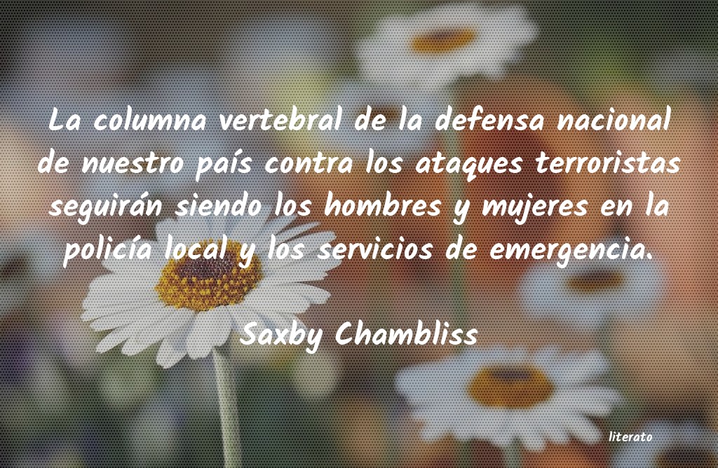 Frases de Saxby Chambliss