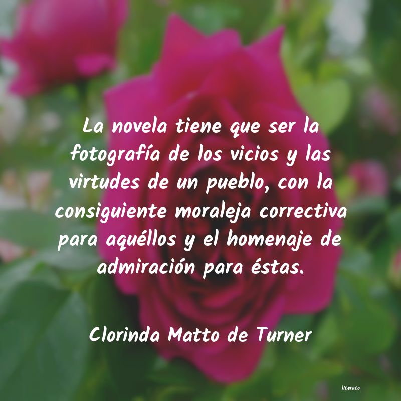 frases de Clorinda Matto de Turner