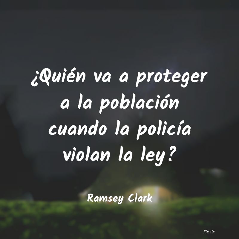 frases de Ramsey Clark