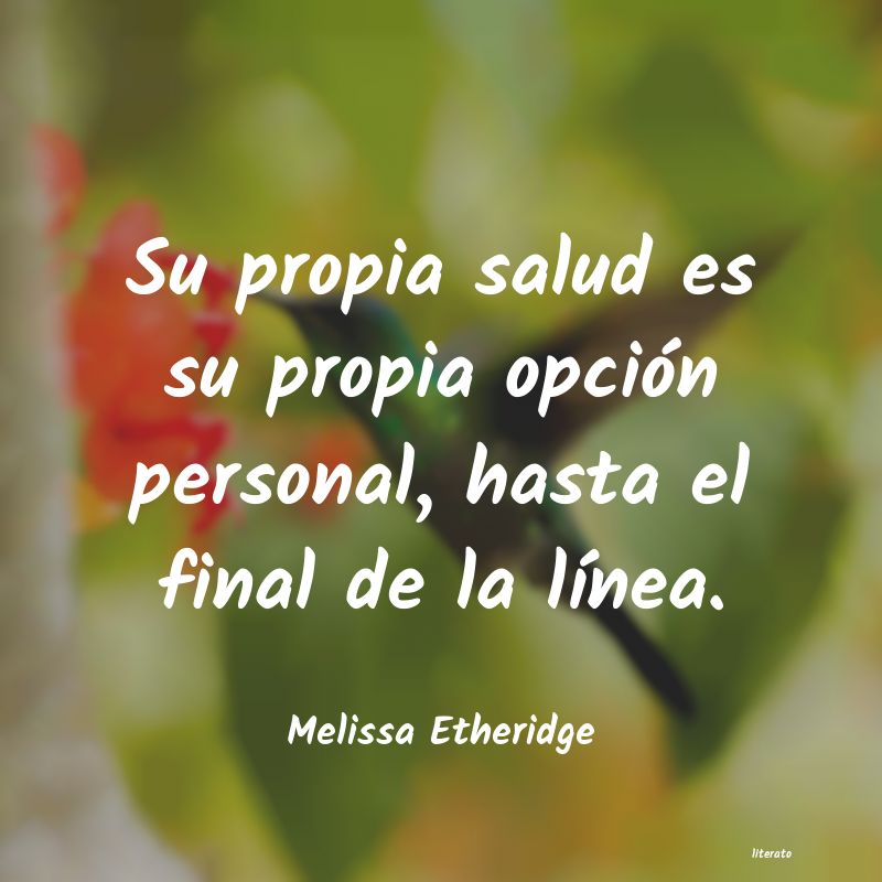 Frases de Melissa Etheridge