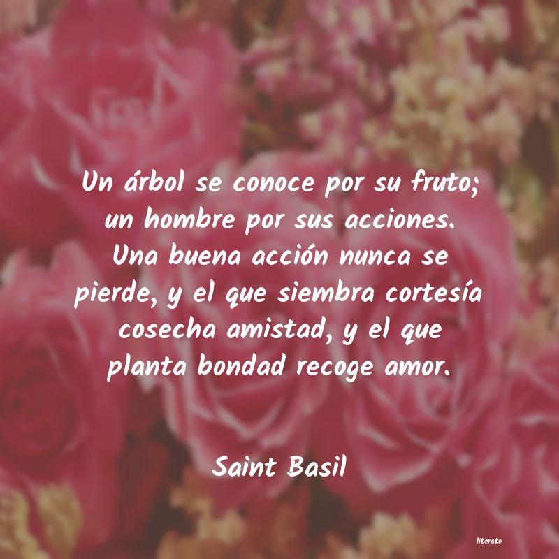 frases de Saint Basil