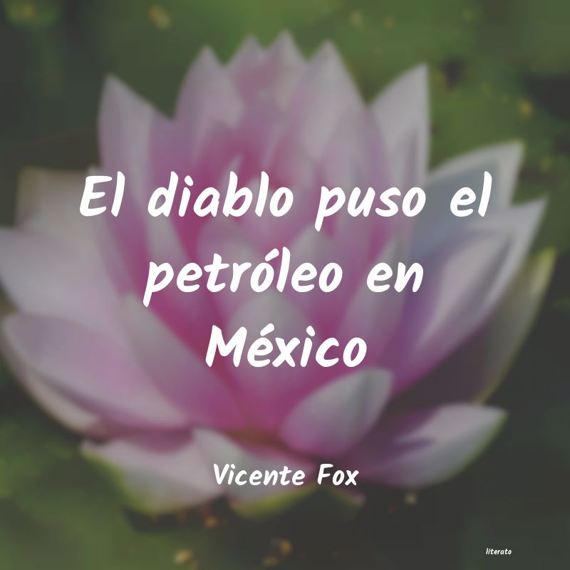 Frases de Vicente Fox