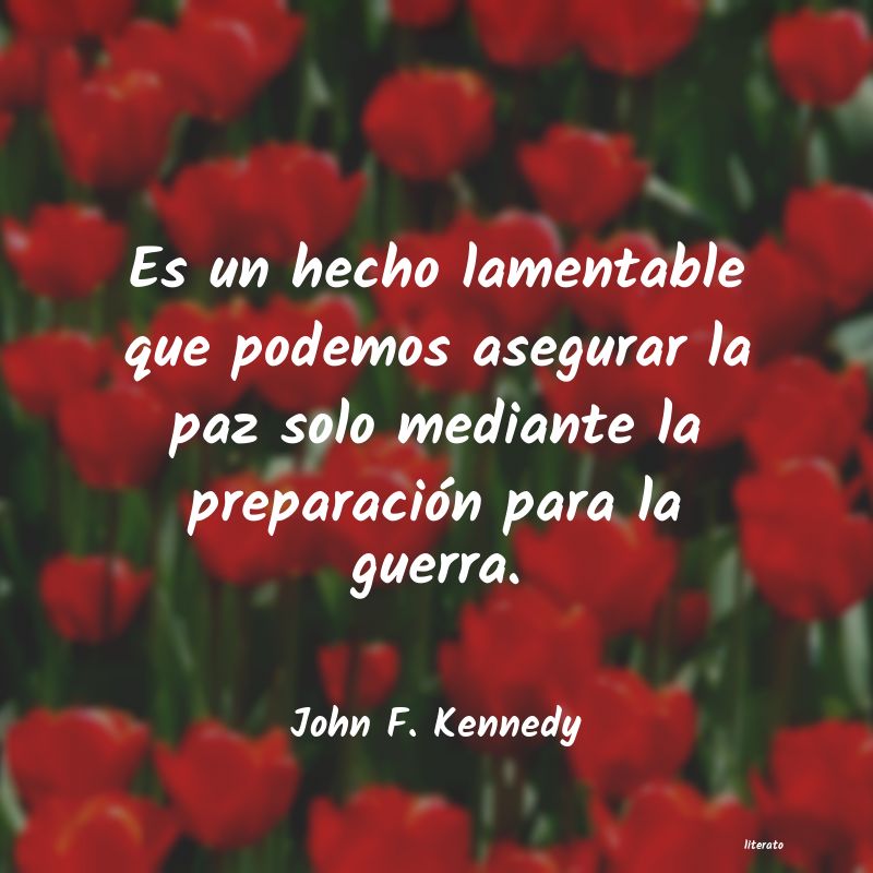 frases de John F. Kennedy