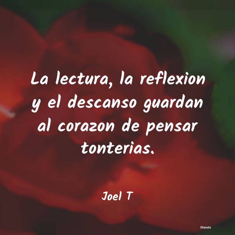 Frases de Joel T