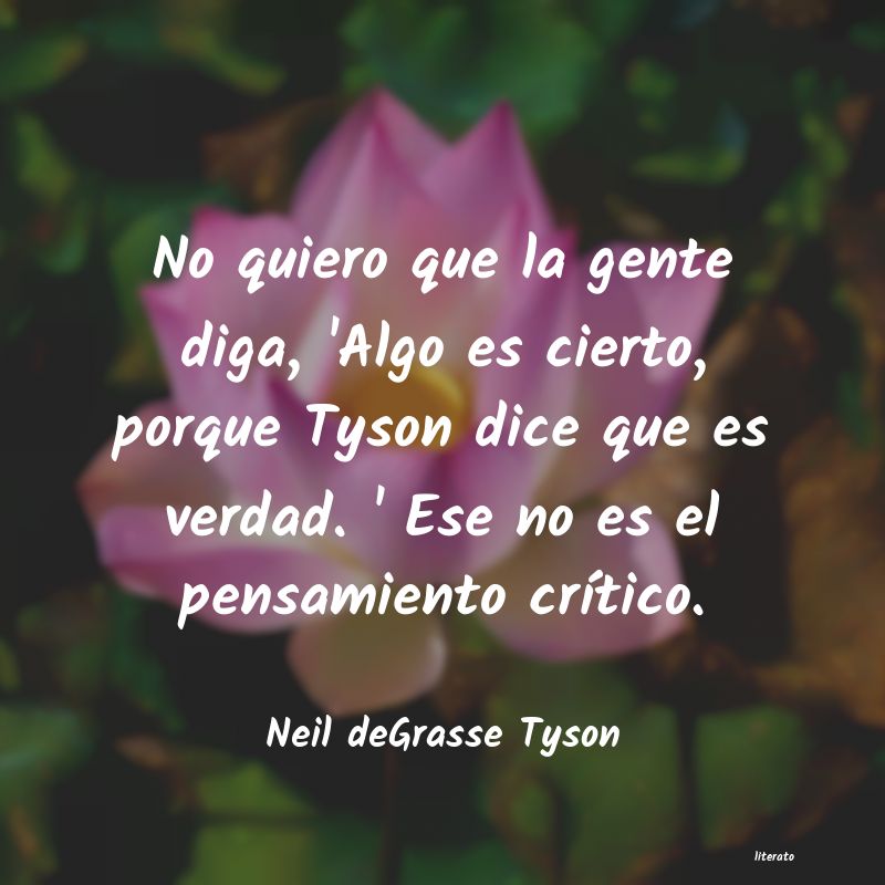 Frases de Neil deGrasse Tyson