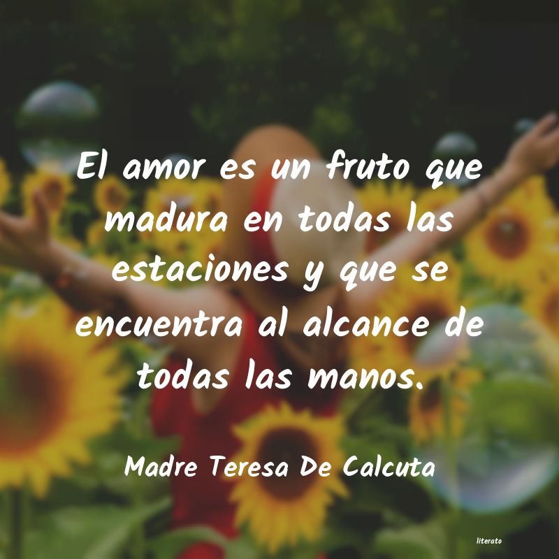 Frases de Madre Teresa De Calcuta
