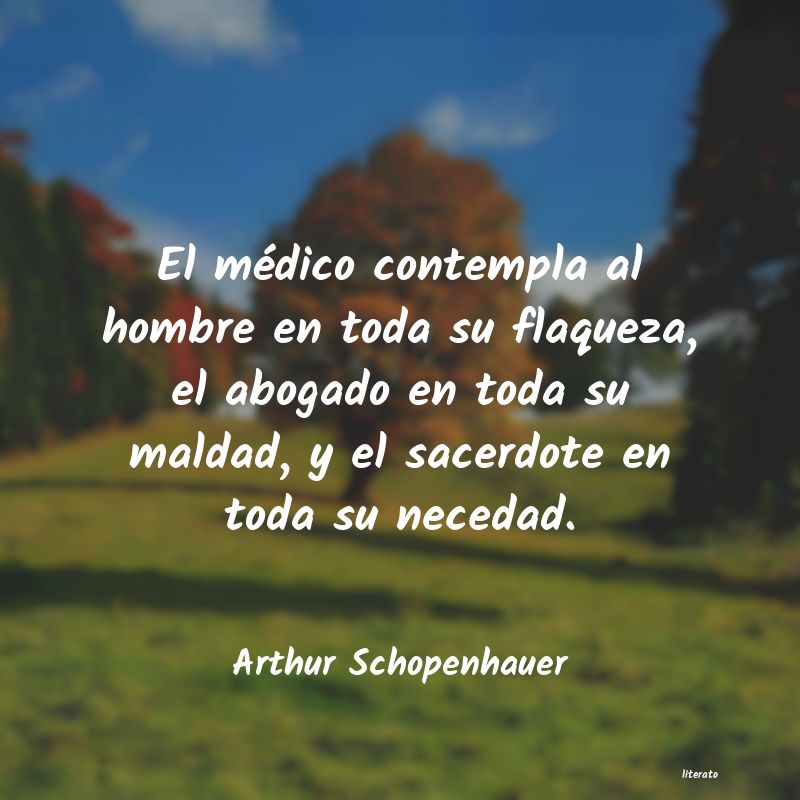 Frases de Arthur Schopenhauer