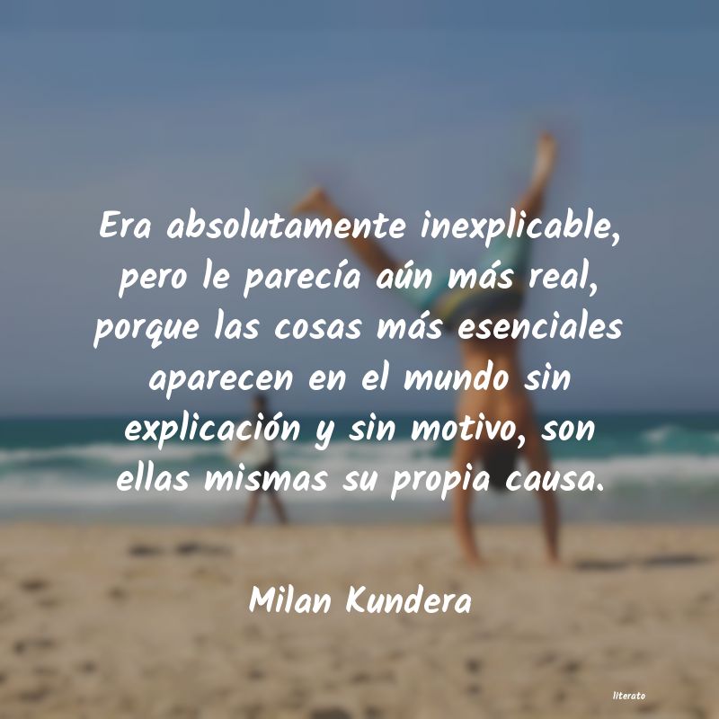 frases de Milan Kundera