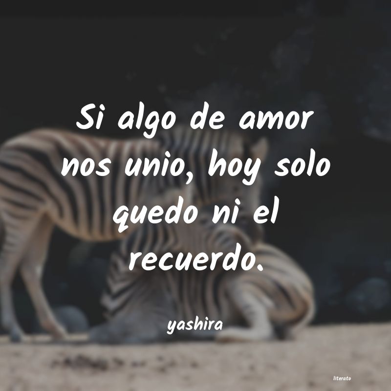 frases de yashira