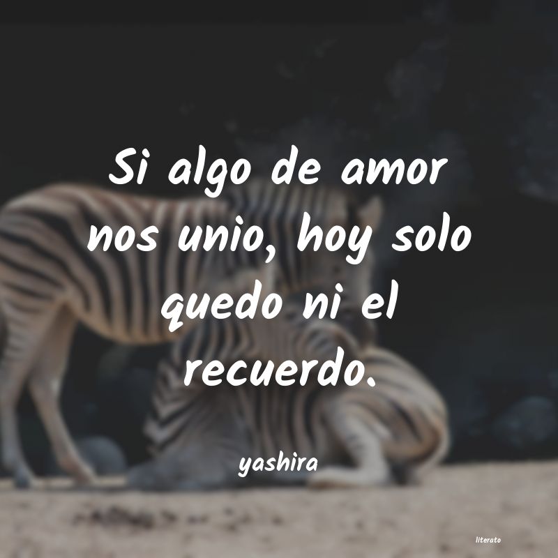 Frases de yashira