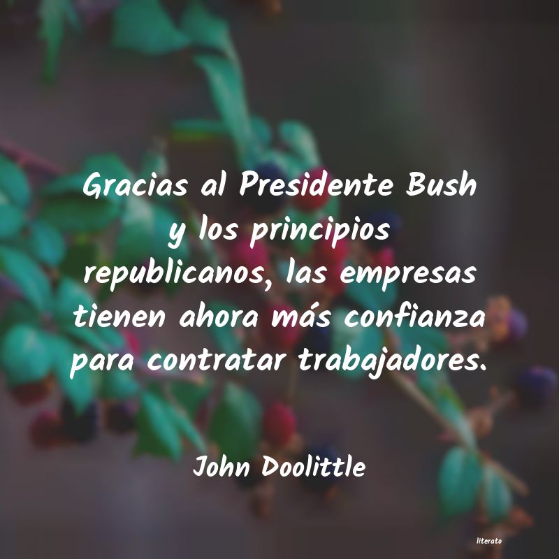 Frases de John Doolittle