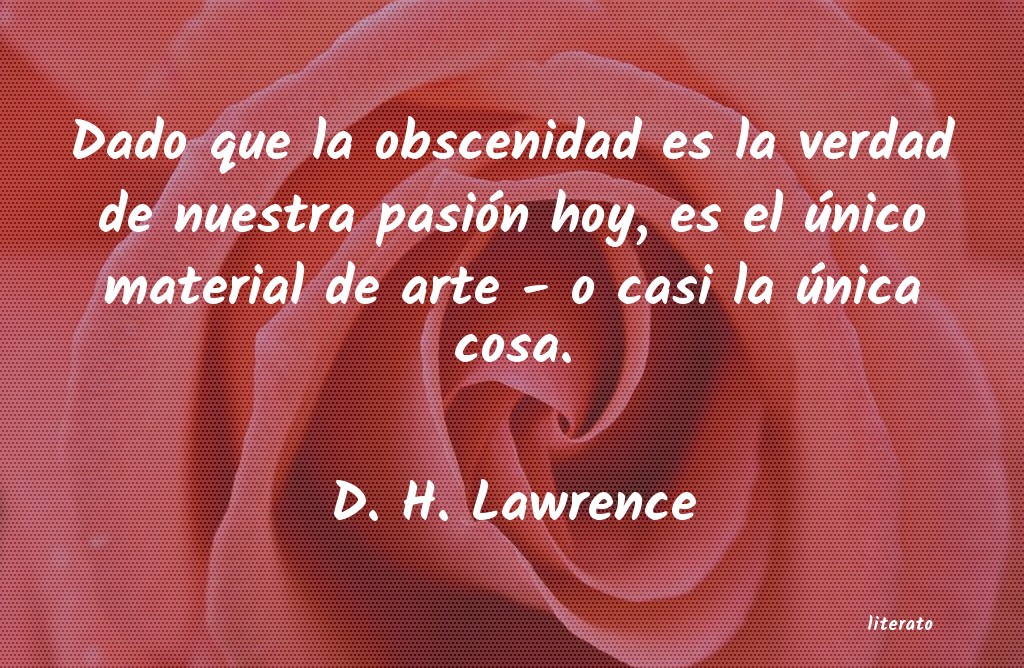 frases de D. H. Lawrence