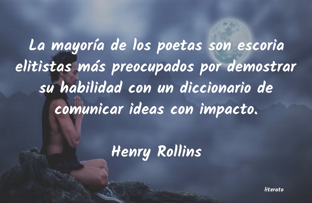 Frases de Henry Rollins