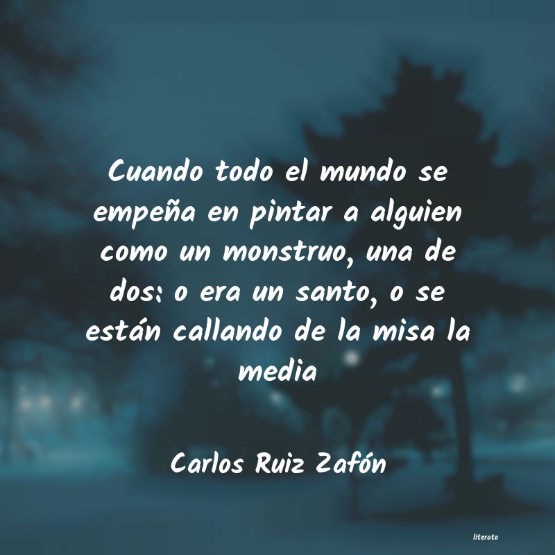 Frases de Carlos Ruiz Zafón