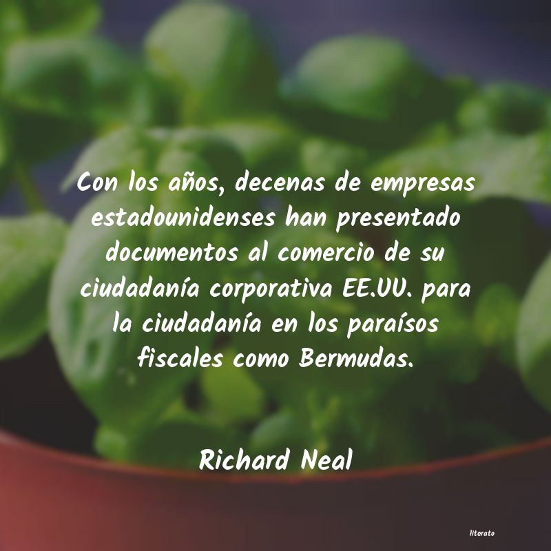 Frases de Richard Neal