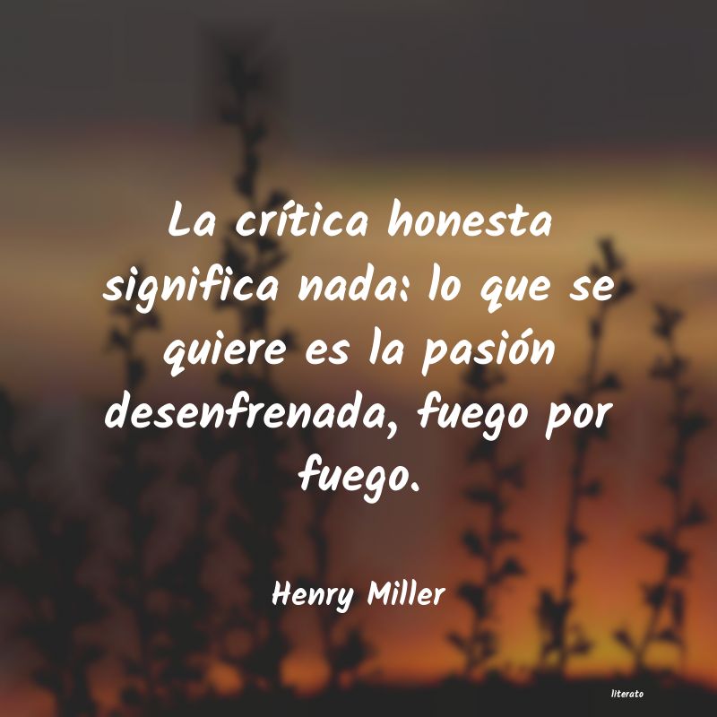 Frases de Henry Miller