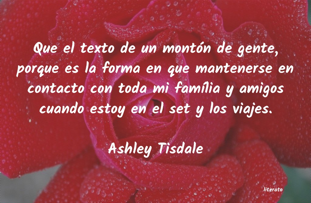 frases de Ashley Tisdale