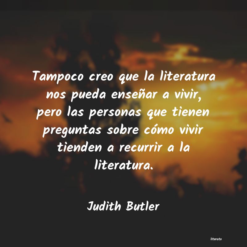 Frases de Judith Butler